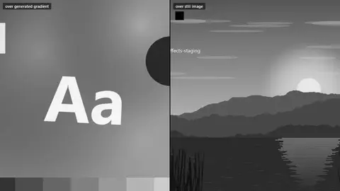 Preview of Chroma Desaturation Mask