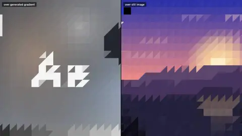 Preview of Triangle pixelate